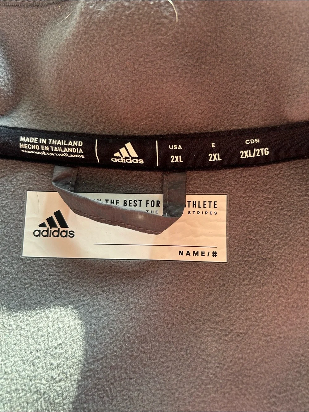 adidas Black Sleeveless Vest with Kansas Jayhawks Patch